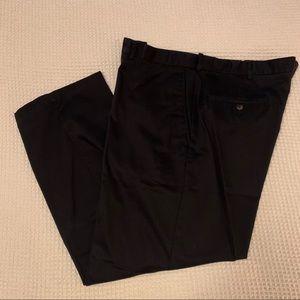 Haggar Black Slacks expandable waist fit 40